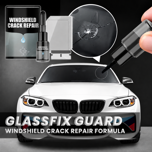 MCBRIDE GlassFix — Windshield Chip & Crack Repair Kit